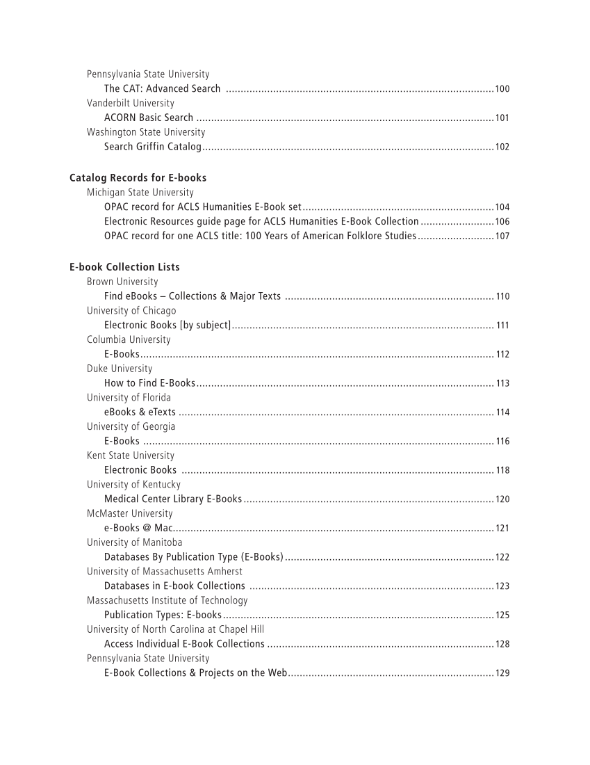 SPEC Kit 313: E-book Collections (October 2009) page 6
