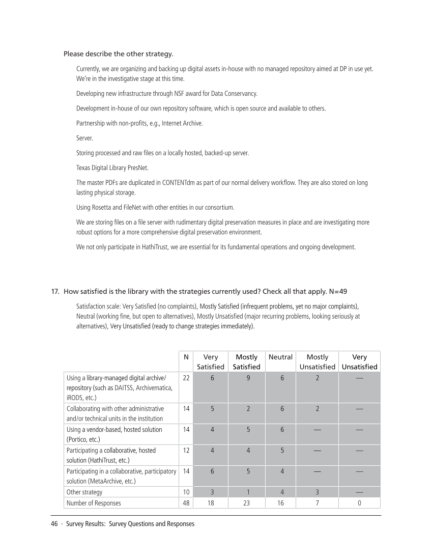 SPEC Kit 325: Digital Preservation (October 2011) page 46