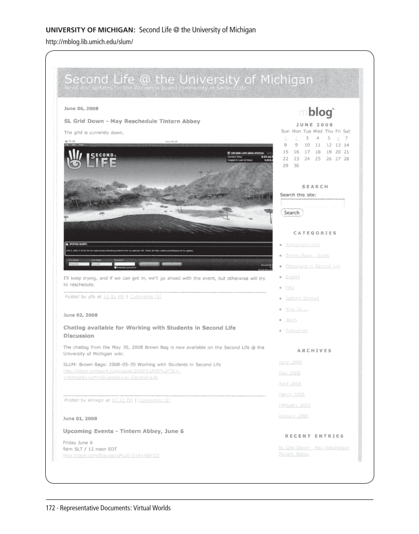 SPEC Kit 304: Social Software in Libraries (July 2008) page 172