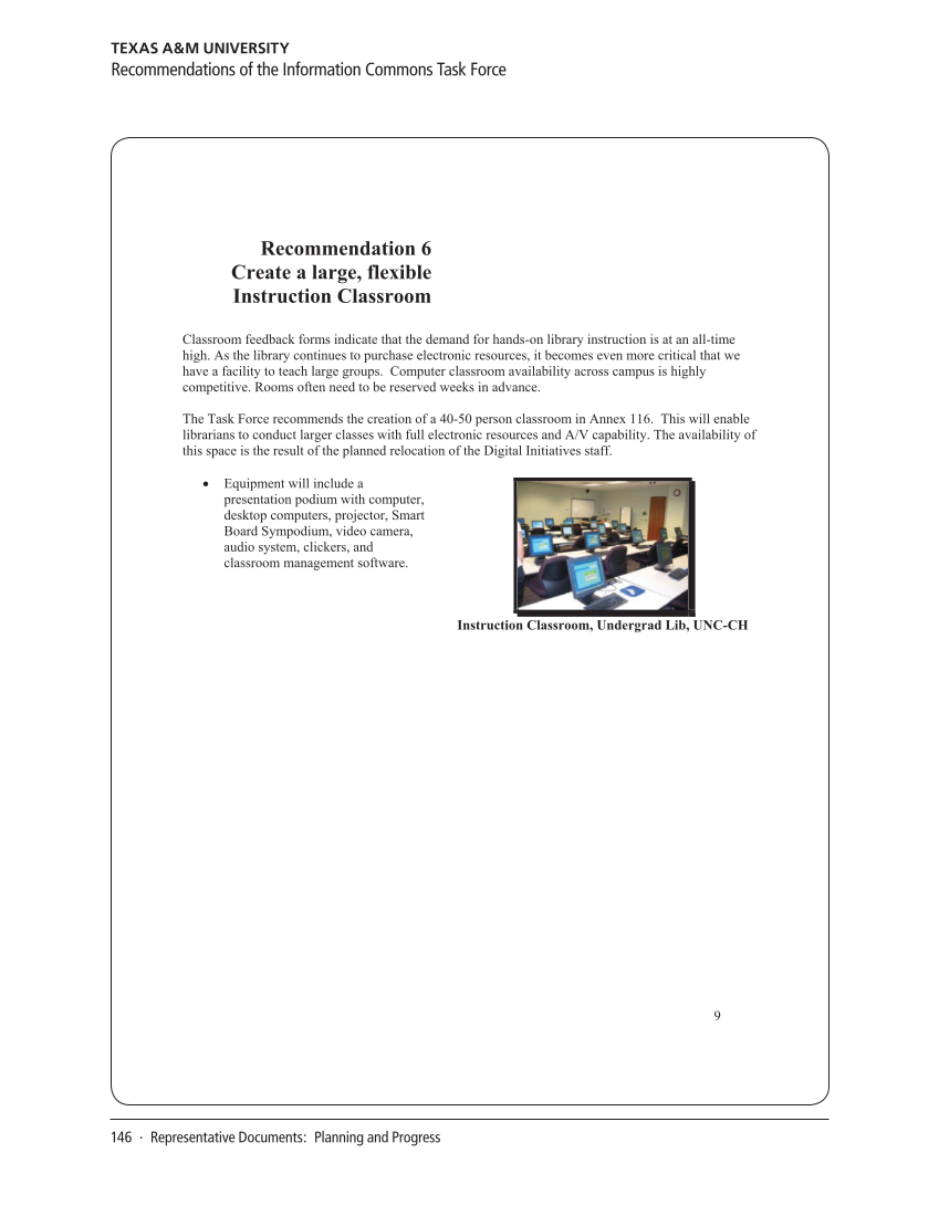 SPEC Kit 327: Reconfiguring Service Delivery (December 2011) page 146