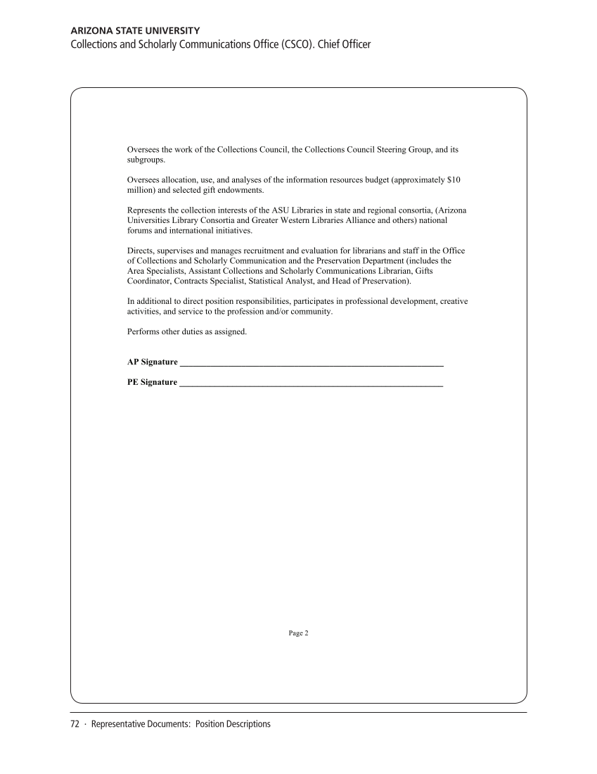 SPEC Kit 332: Organization of Scholarly Communication Services (November 2012) page 72