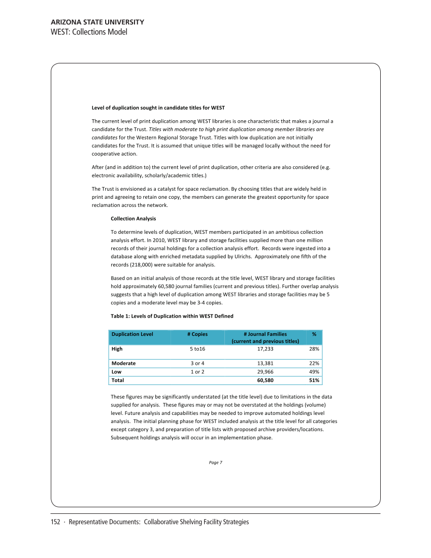 SPEC Kit 337: Print Retention Decision Making (October 2013) page 152