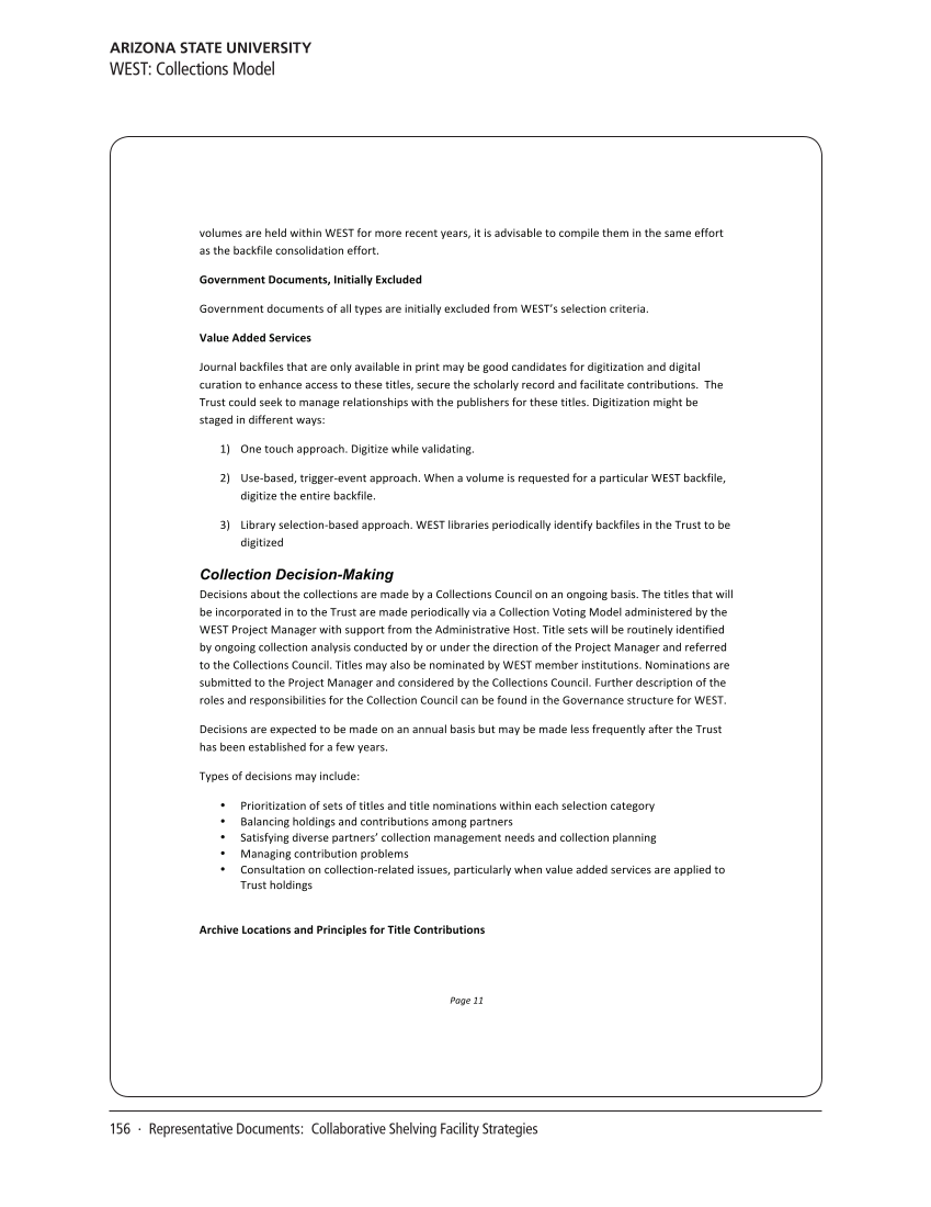 SPEC Kit 337: Print Retention Decision Making (October 2013) page 156