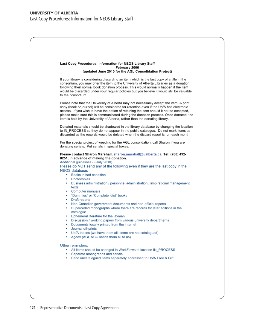 SPEC Kit 337: Print Retention Decision Making (October 2013) page 174