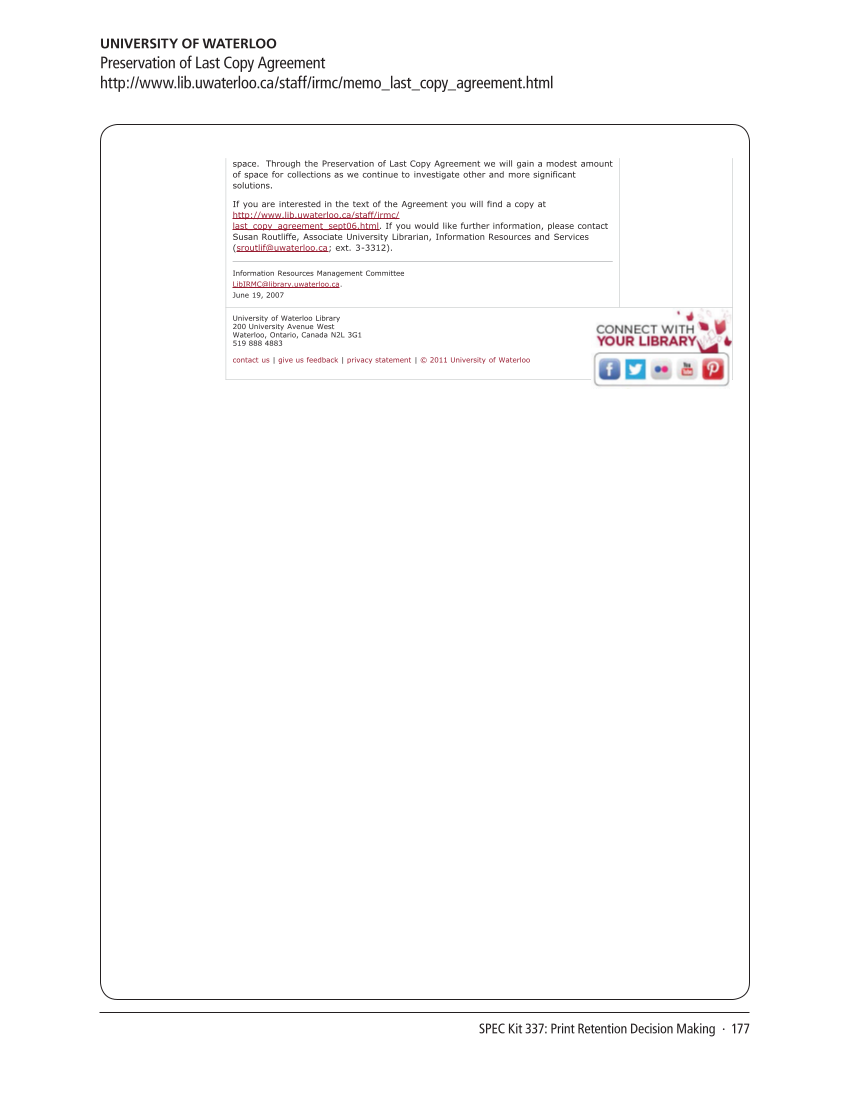 SPEC Kit 337: Print Retention Decision Making (October 2013) page 177