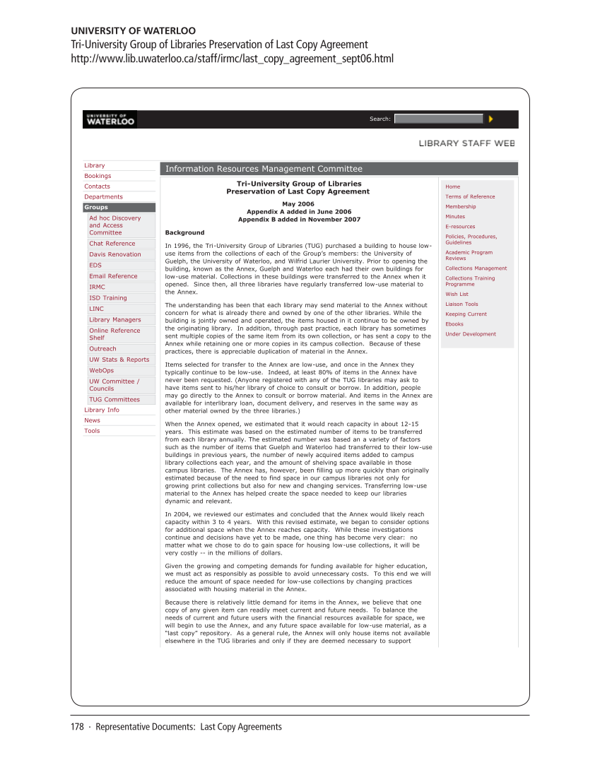 SPEC Kit 337: Print Retention Decision Making (October 2013) page 178