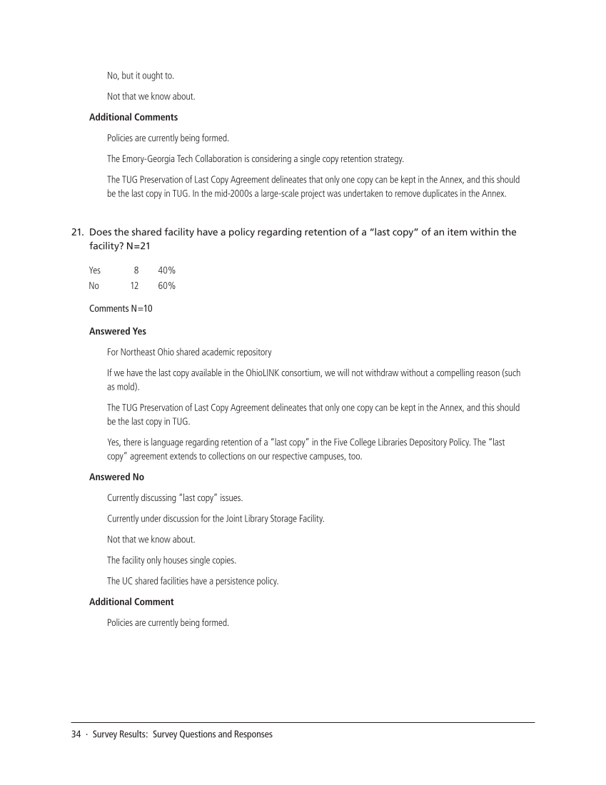 SPEC Kit 337: Print Retention Decision Making (October 2013) page 34