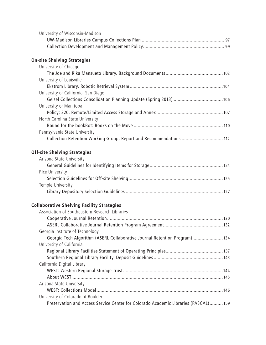 SPEC Kit 337: Print Retention Decision Making (October 2013) page 6