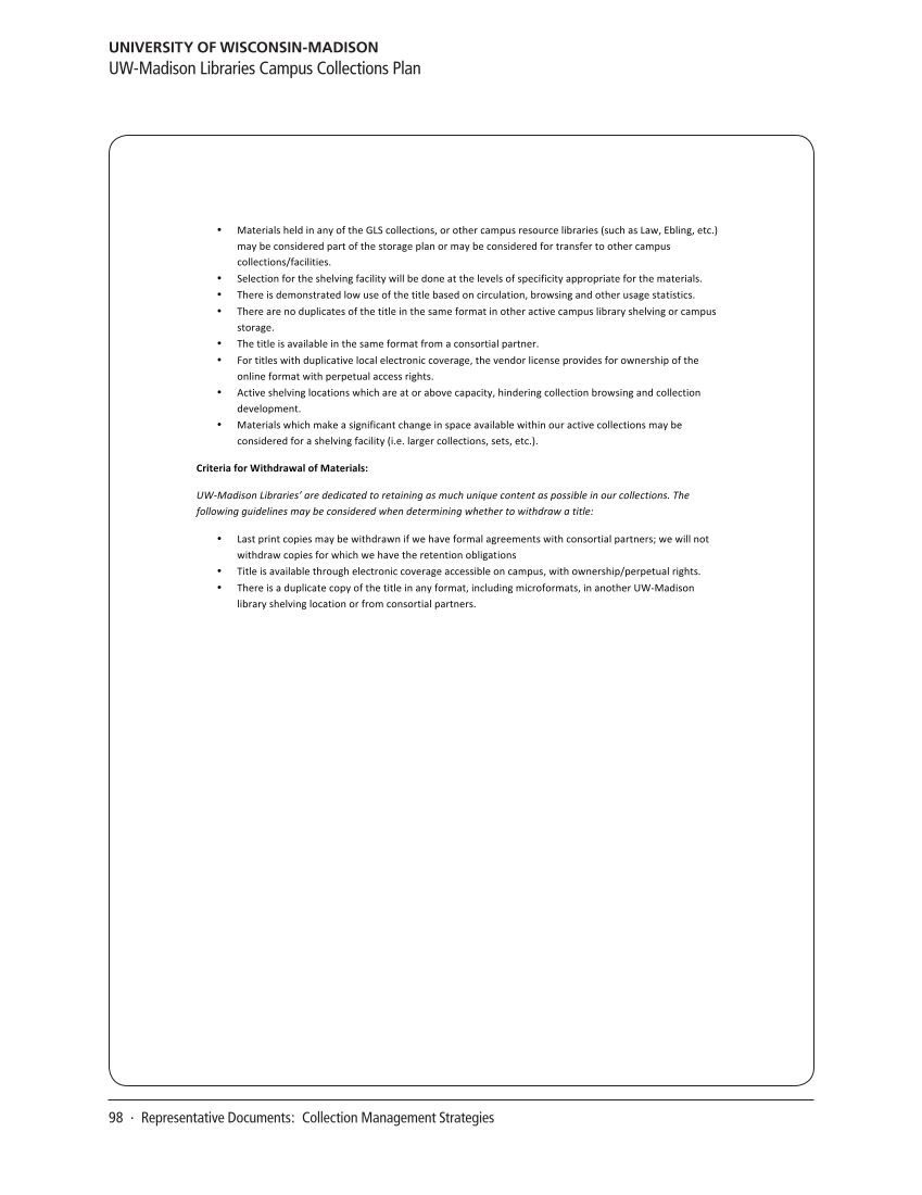 SPEC Kit 337: Print Retention Decision Making (October 2013) page 98