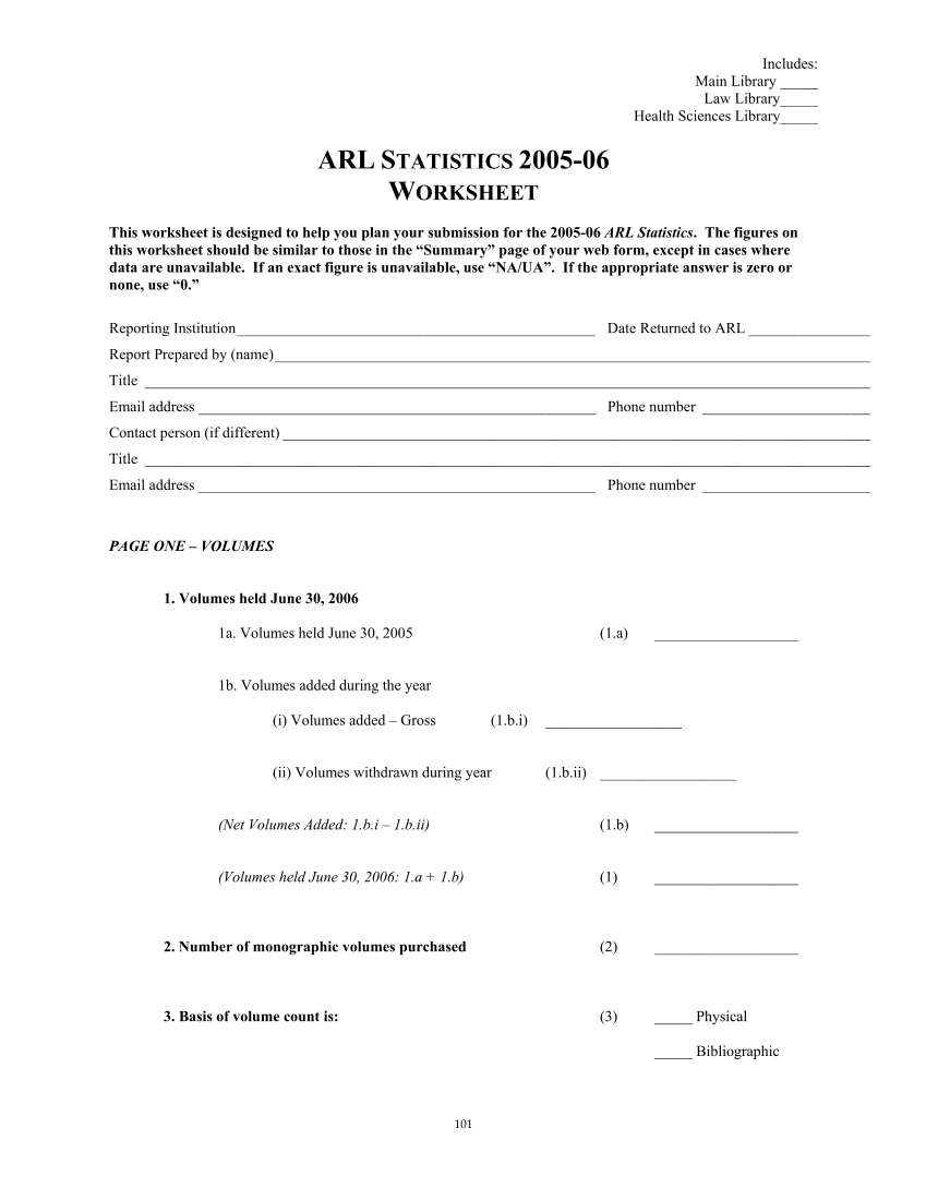 ARL Statistics 2005-2006 page 101