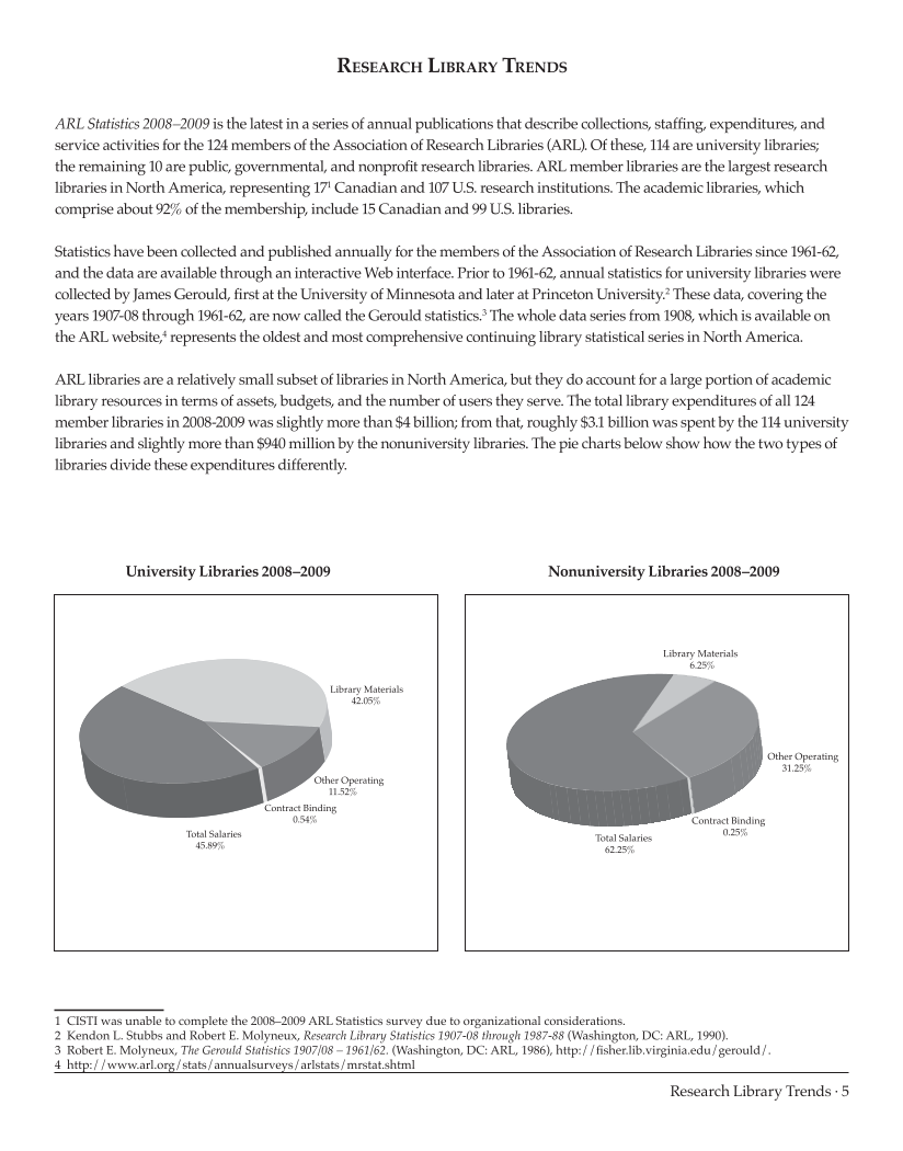 ARL Statistics 2008-2009 page 5