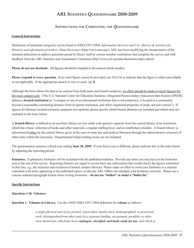 ARL Statistics 2008-2009 page 97