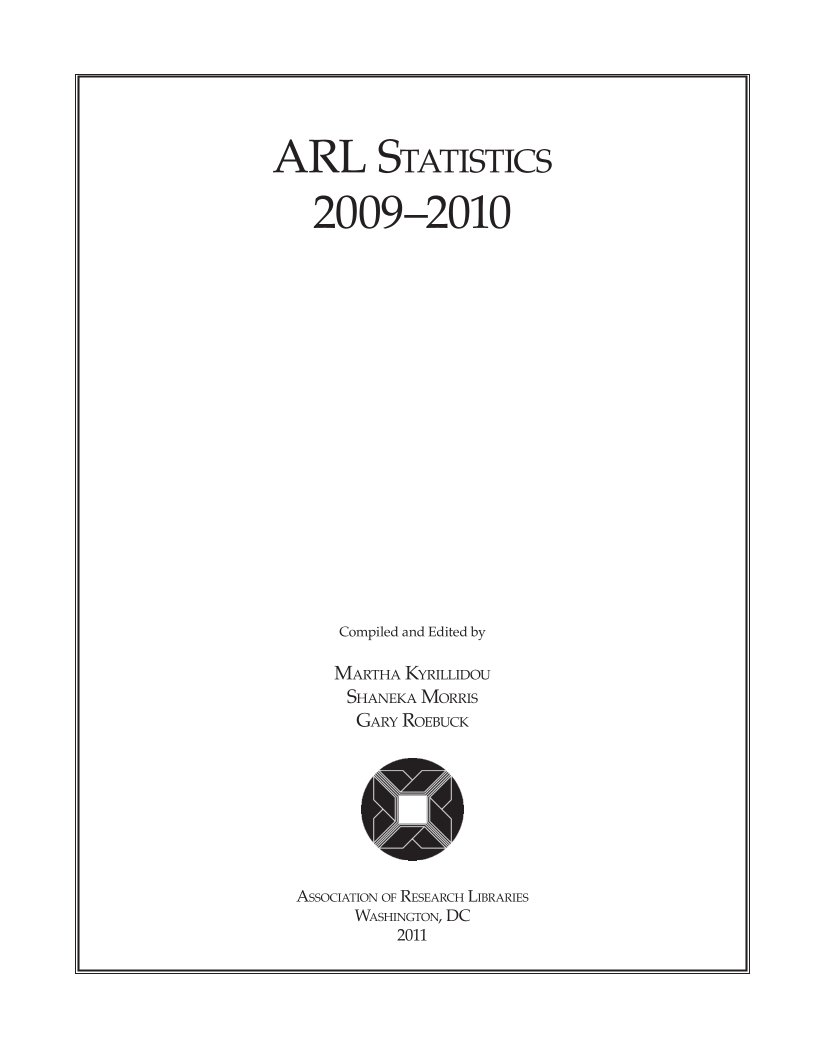 ARL Statistics 2009-2010 page