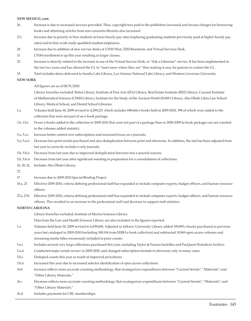 ARL Statistics 2009-2010 page 145