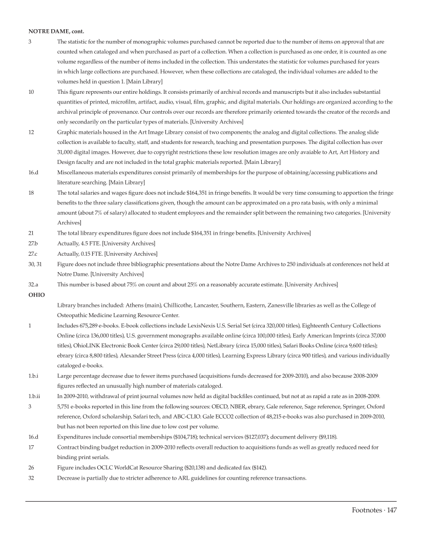 ARL Statistics 2009-2010 page 147