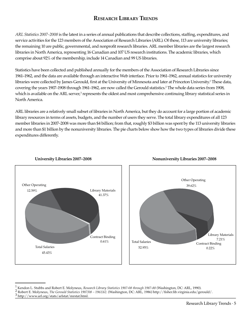 ARL Statistics 2007-2008 page 5