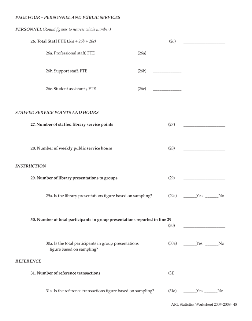 ARL Academic Law Library Statistics 2007-2008 page 45