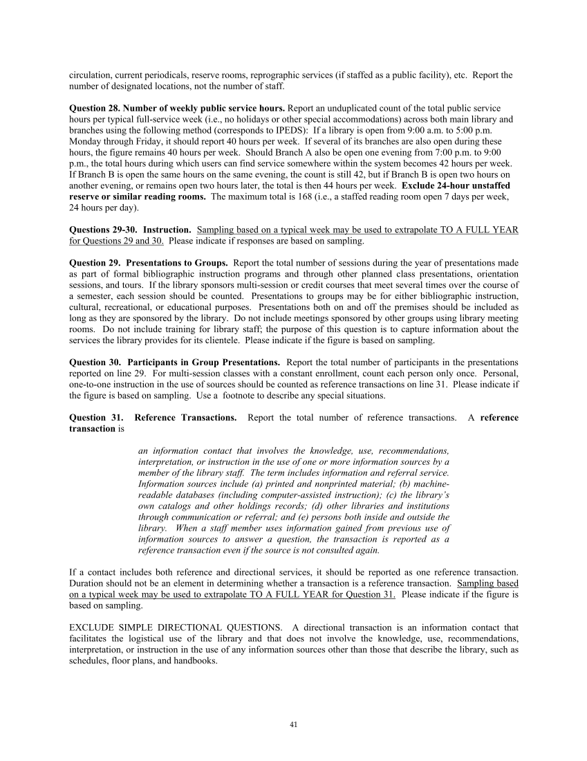 ARL Academic Health Sciences Library Statistics 2005–2006 page 41