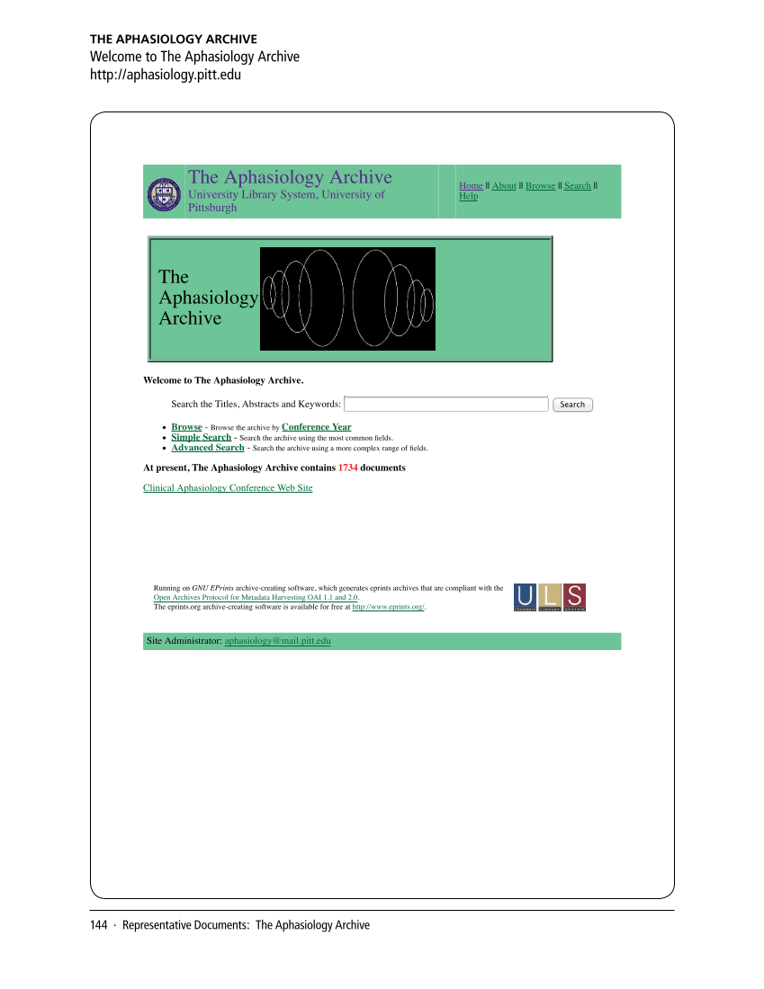 SPEC Kit 338: Library Management of Disciplinary Repositories (November 2013) page 144