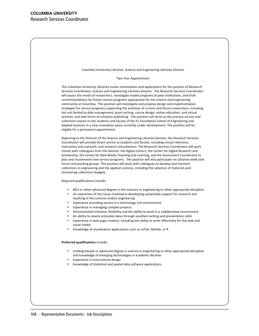 SPEC Kit 339: Innovation and R&D (December 2013) page 168