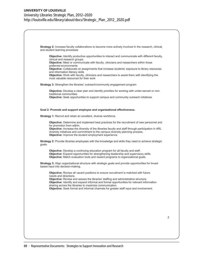 SPEC Kit 339: Innovation and R&D (December 2013) page 88