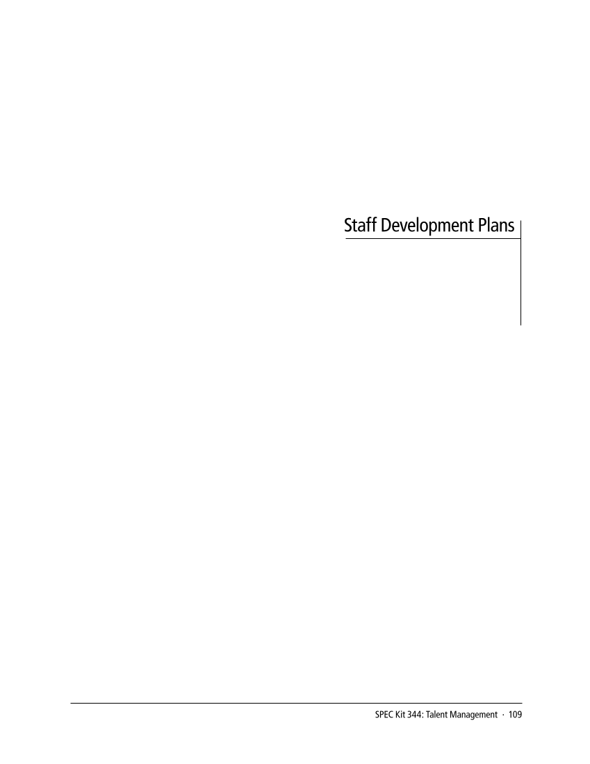 SPEC Kit 344: Talent Management (November 2014) page 109