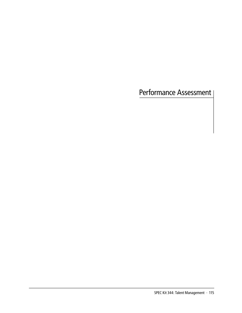 SPEC Kit 344: Talent Management (November 2014) page 115