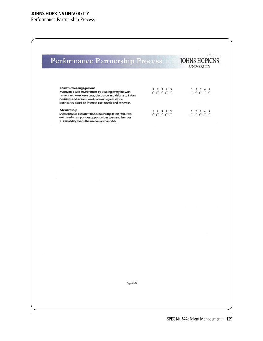 SPEC Kit 344: Talent Management (November 2014) page 129