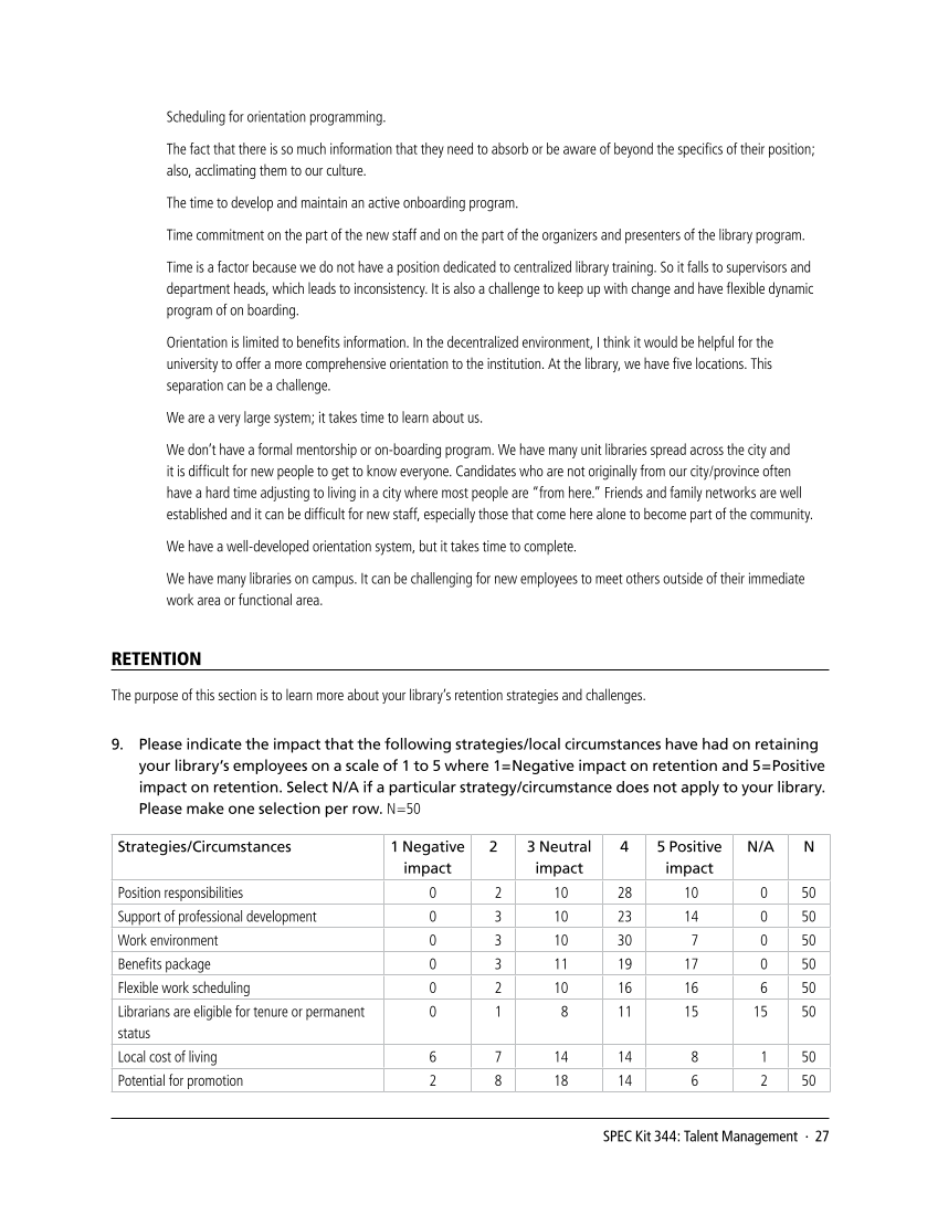 SPEC Kit 344: Talent Management (November 2014) page 27