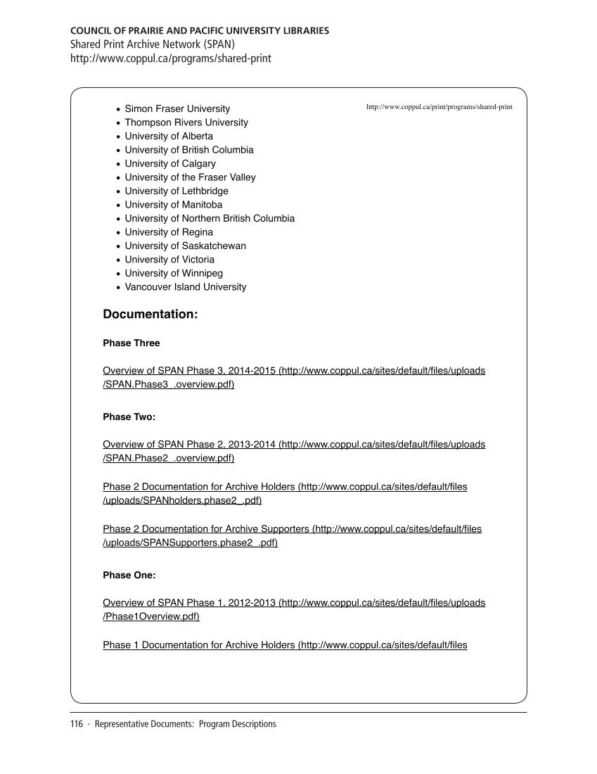 SPEC Kit 345: Shared Print Programs (December 2014) page 116