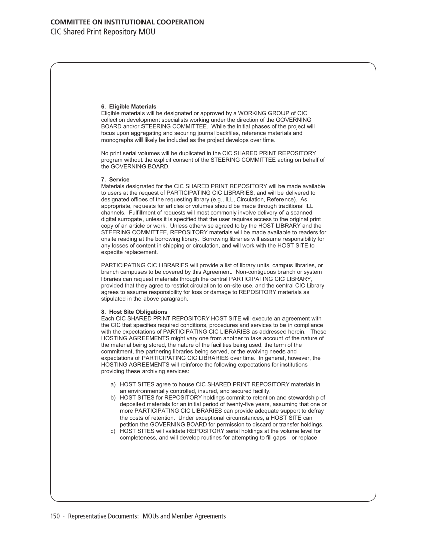 SPEC Kit 345: Shared Print Programs (December 2014) page 150