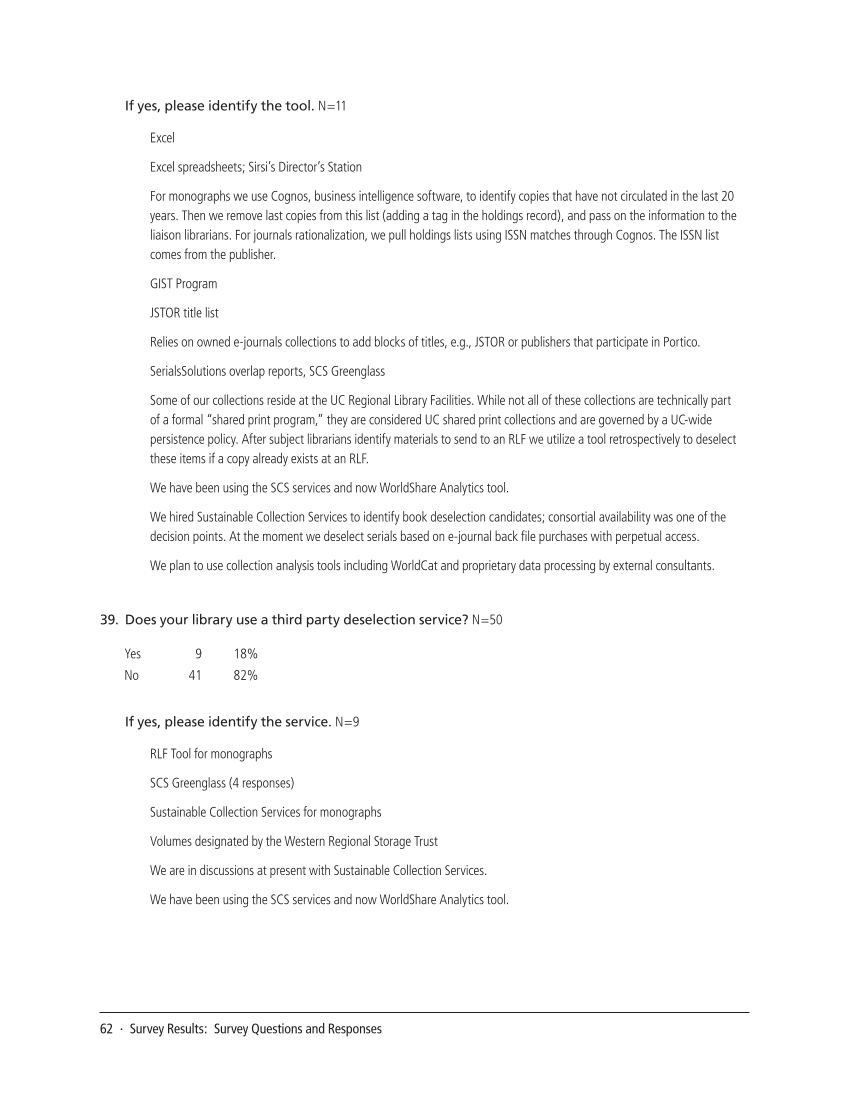 SPEC Kit 345: Shared Print Programs (December 2014) page 62