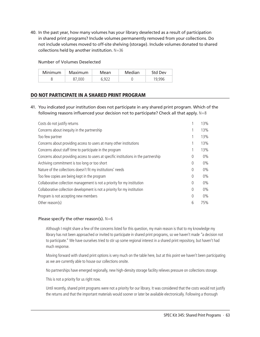 SPEC Kit 345: Shared Print Programs (December 2014) page 63