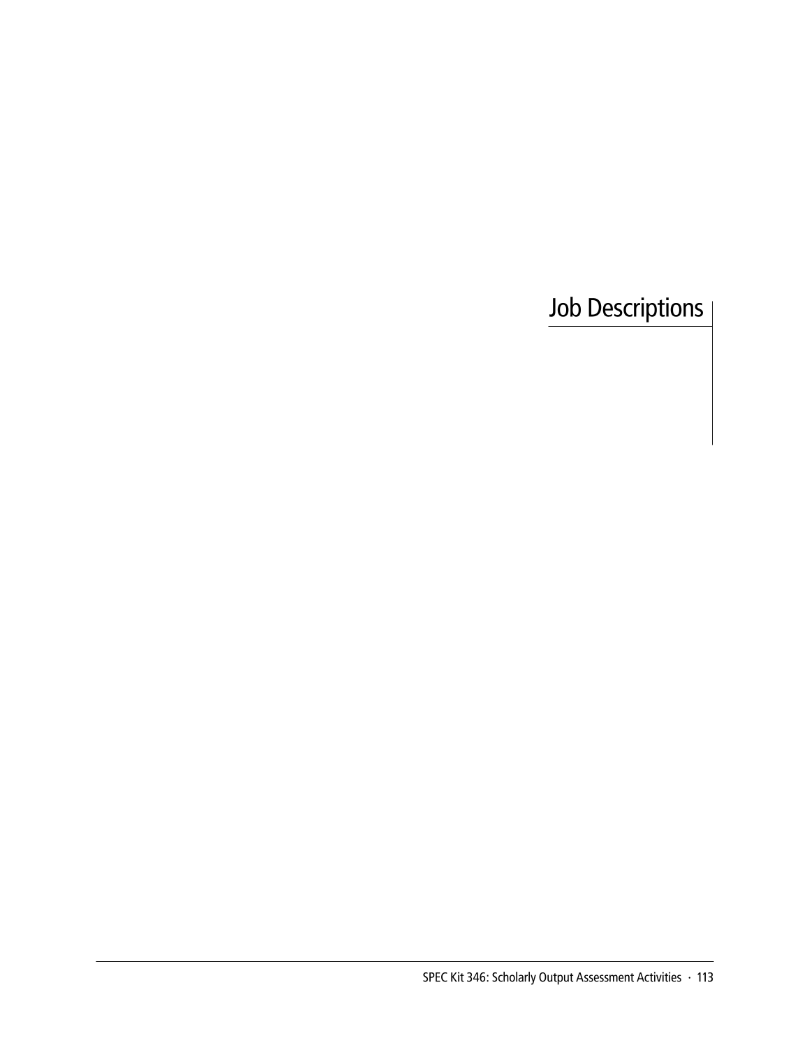 SPEC Kit 346: Scholarly Output Assessment Activities (May 2015) page 113