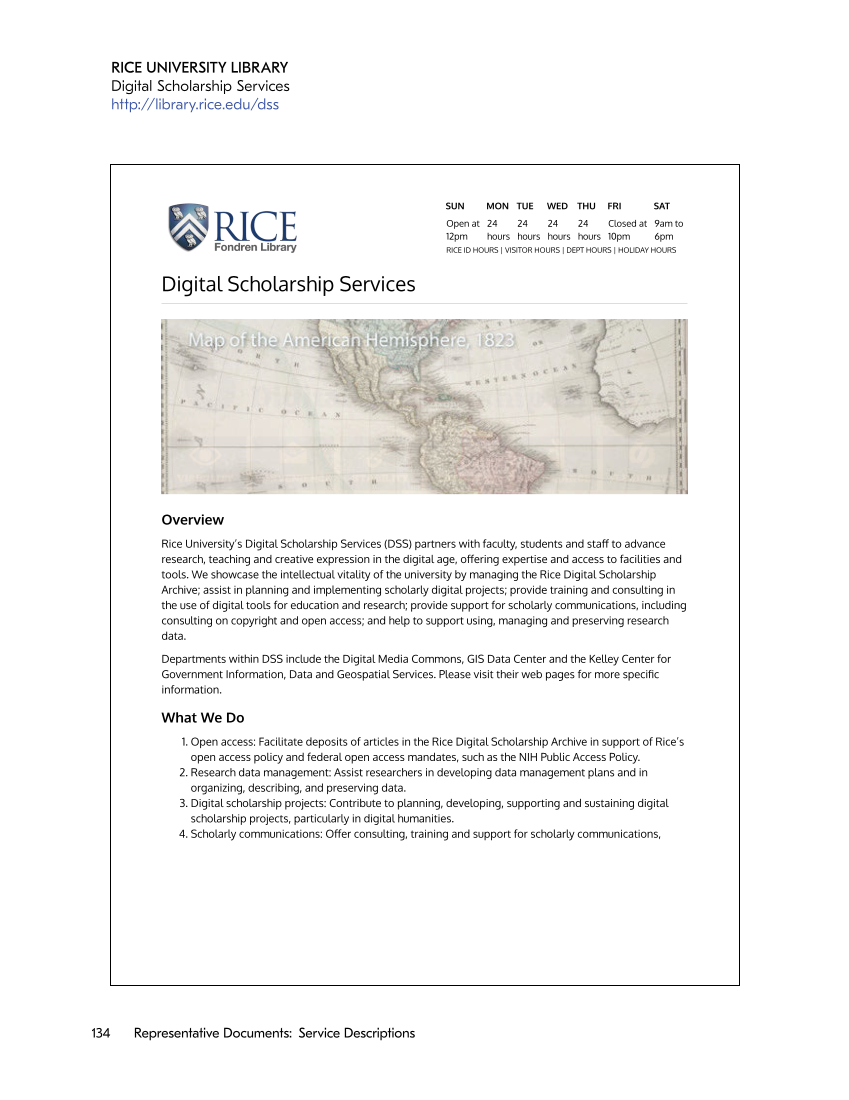 SPEC Kit 350: Supporting Digital Scholarship (May 2016) page 134