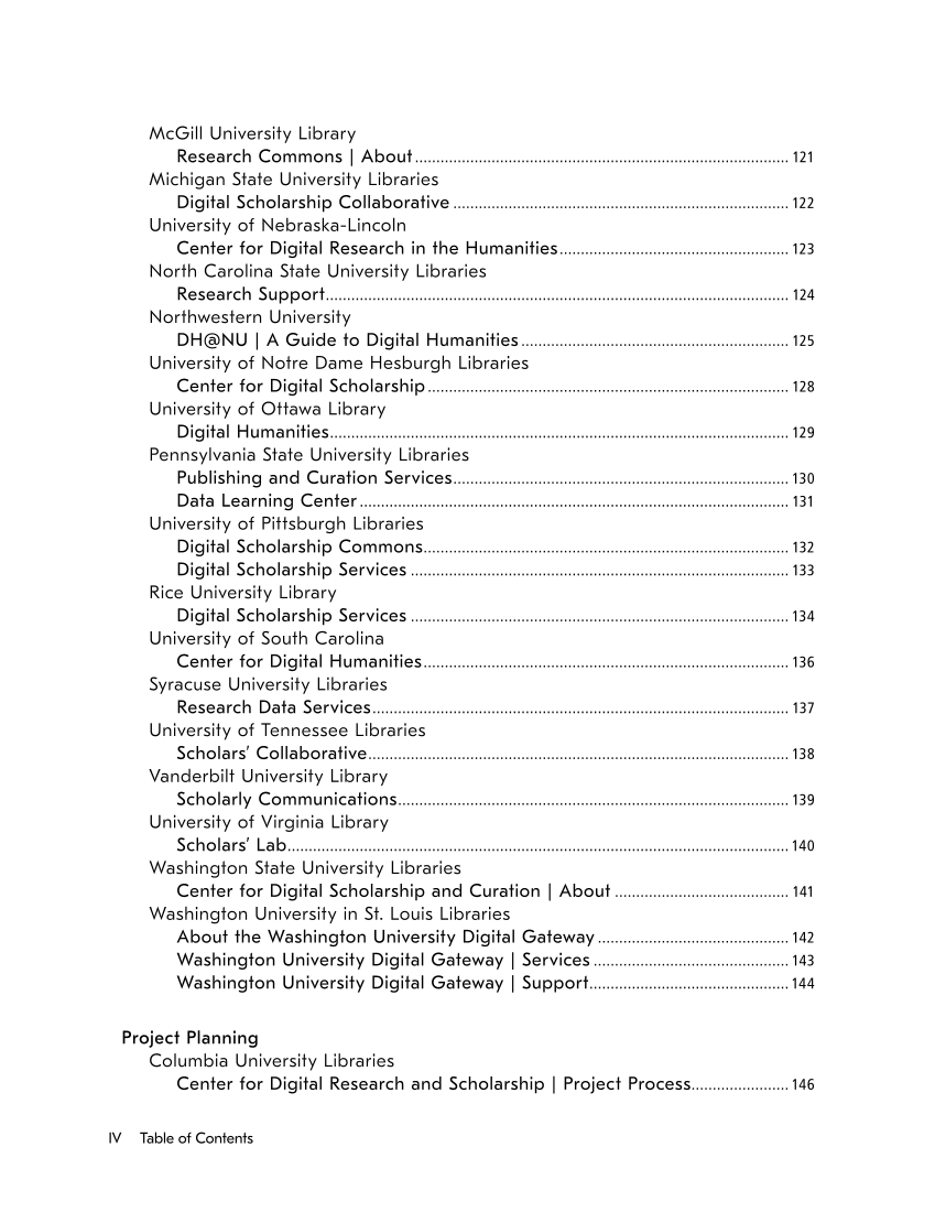 SPEC Kit 350: Supporting Digital Scholarship (May 2016) page V