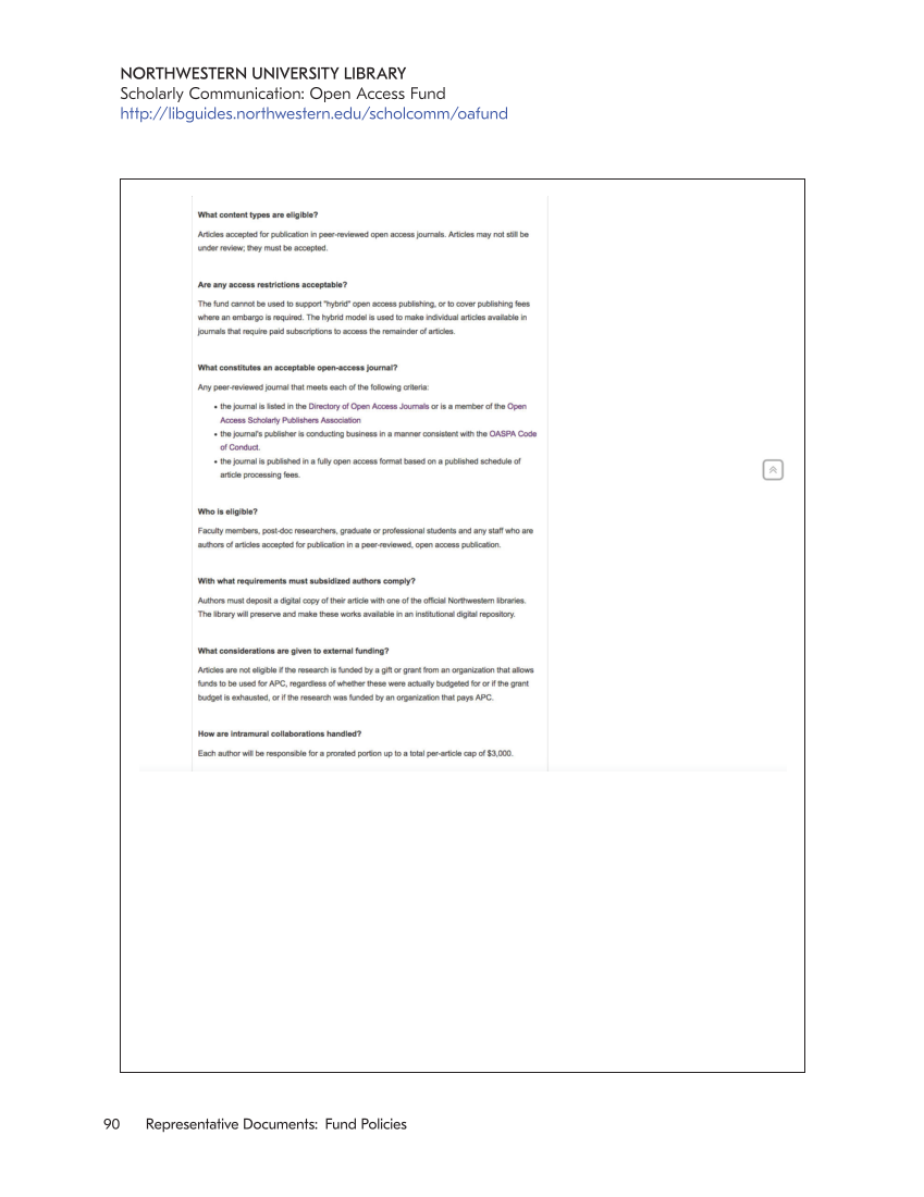 SPEC Kit 353: Funding Article Processing Charges (November 2016) page 90