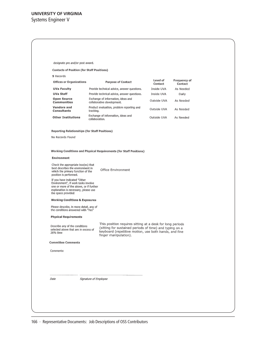 SPEC Kit 340: Open Source Software (July 2014) page 166