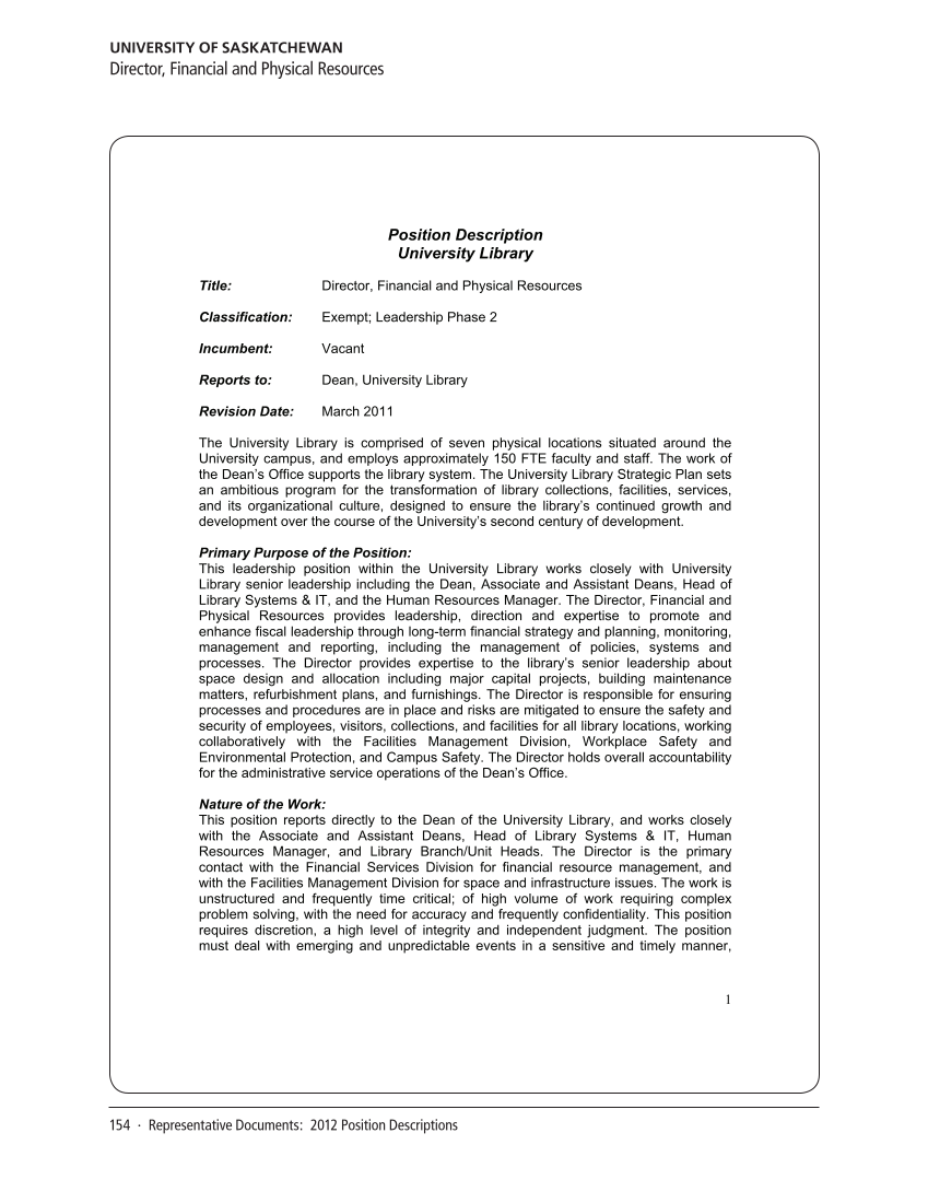 SPEC Kit 331: Changing Role of Senior Administrators (October 2012) page 154