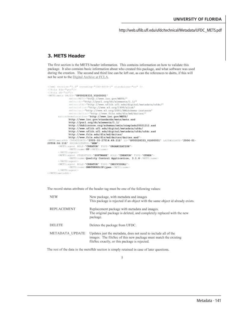 SPEC Kit 298: Metadata (July 2007) page 141
