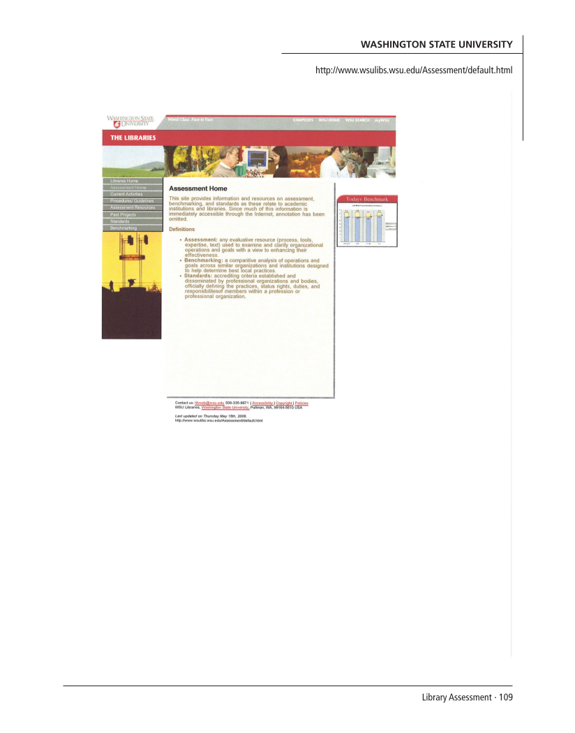 SPEC Kit 303: Library Assessment (December 2007) page 109