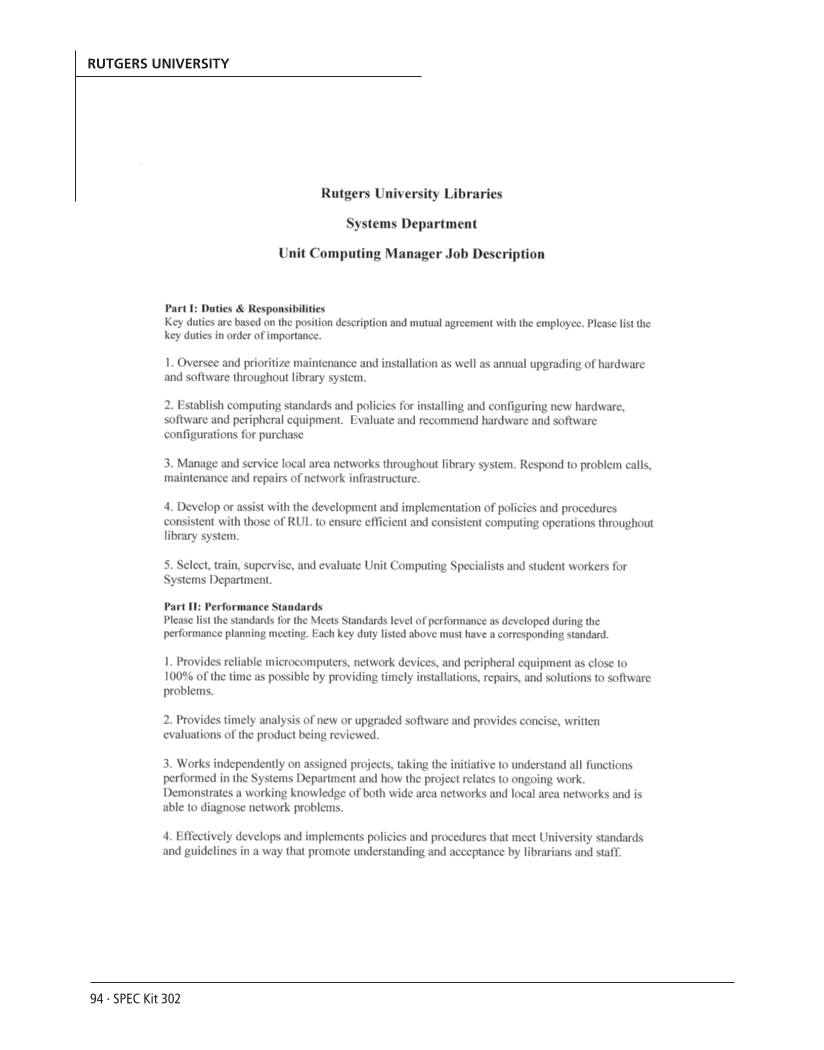 SPEC Kit 302: Managing Public Computing (November 2007) page 94