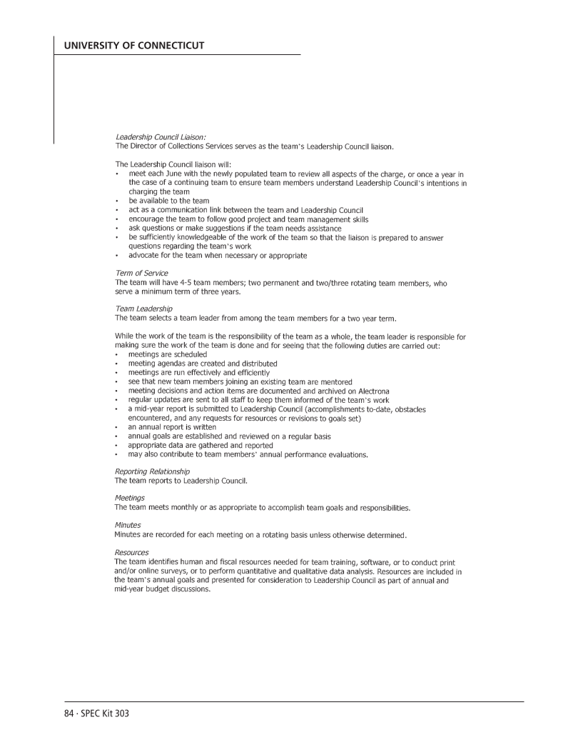 SPEC Kit 303: Library Assessment (December 2007) page 84