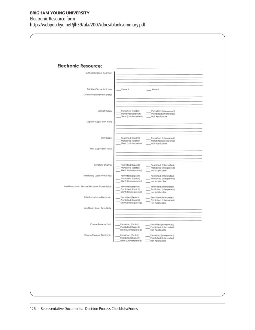 SPEC Kit 316: Evaluating E-resources (July 2010) page 126