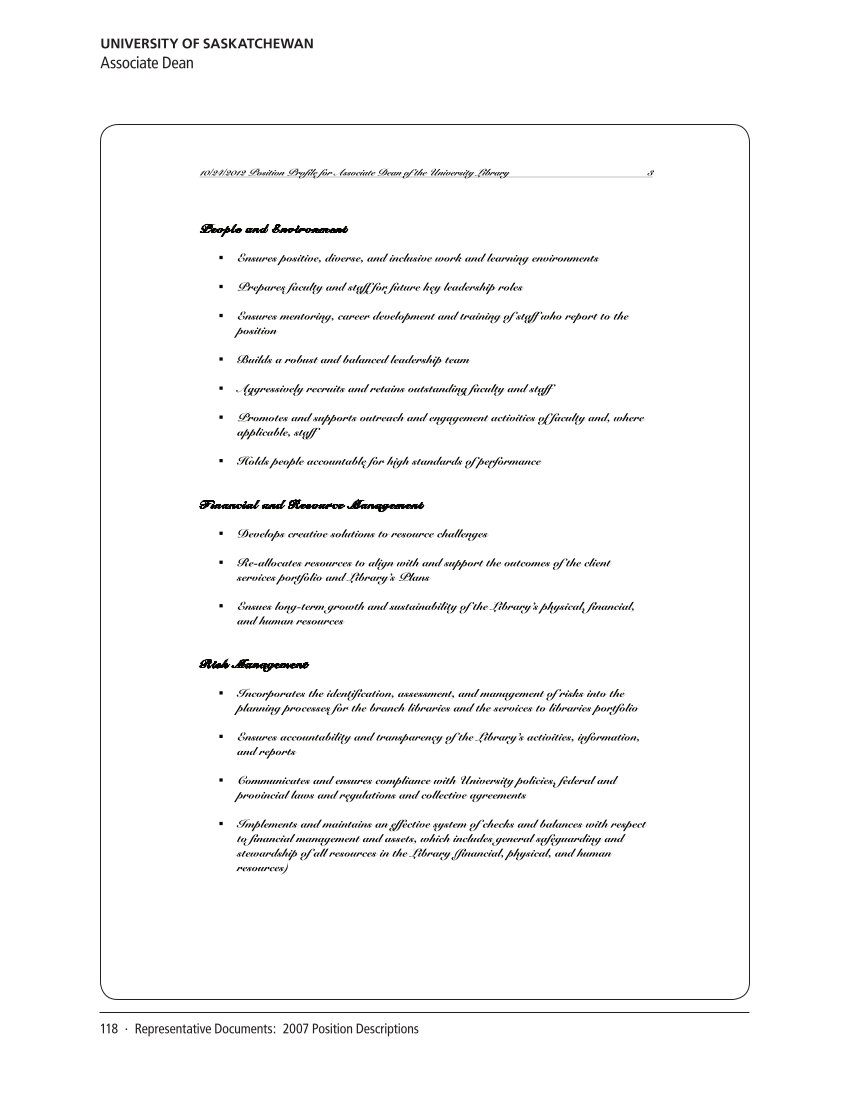 SPEC Kit 331: Changing Role of Senior Administrators (October 2012) page 118