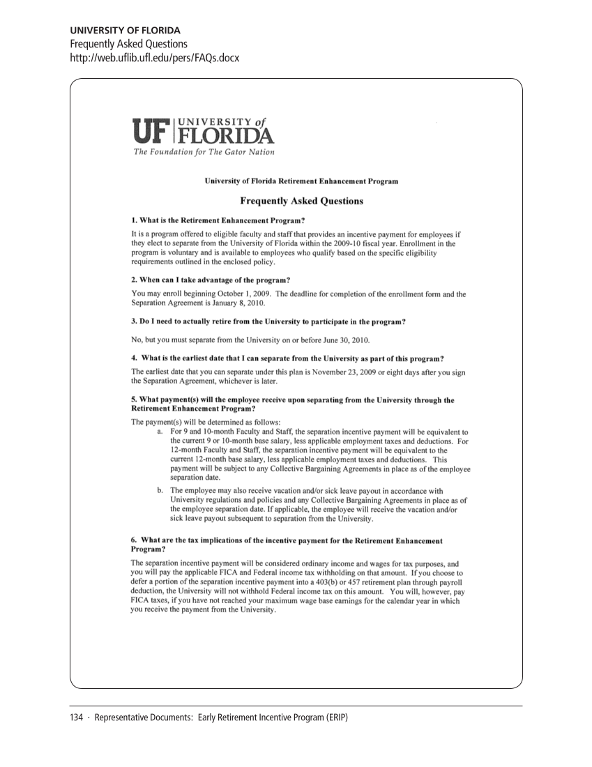 SPEC Kit 320: Core Benefits (November 2010) page 134