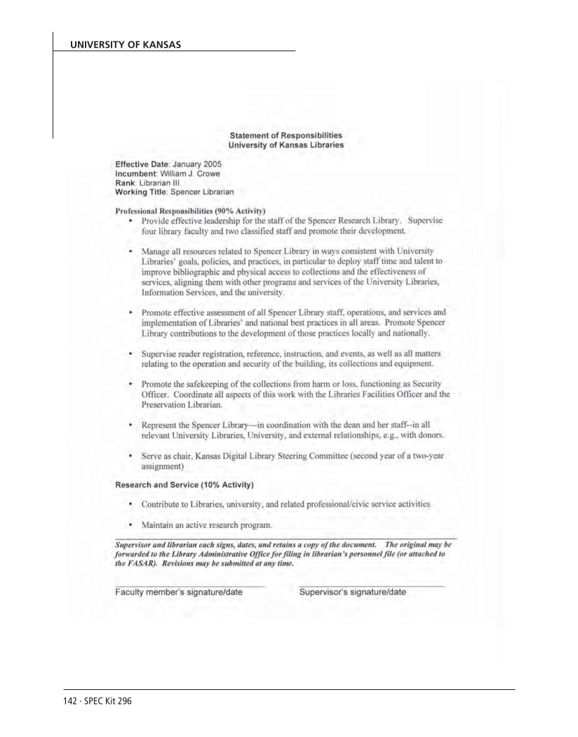 SPEC Kit 296: Public Services in Special Collections (November 2006) page 142