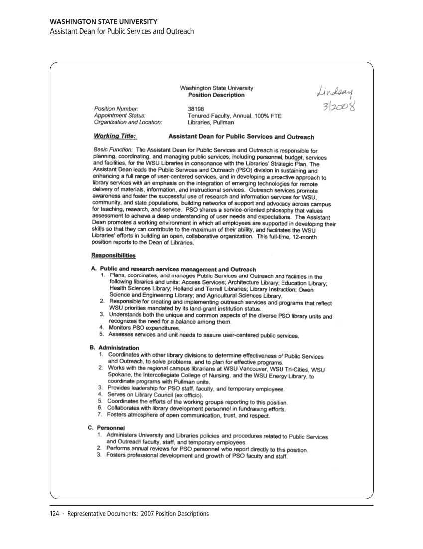 SPEC Kit 331: Changing Role of Senior Administrators (October 2012) page 124