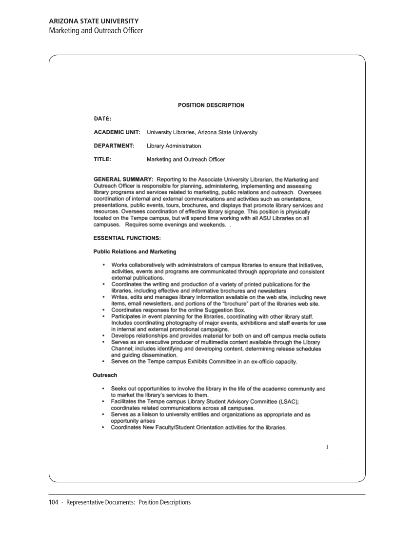 SPEC Kit 312: Public Engagement (September 2009) page 104