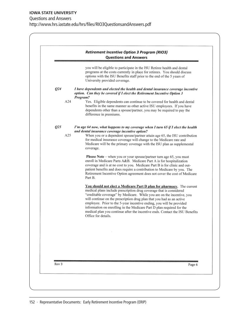 SPEC Kit 320: Core Benefits (November 2010) page 152